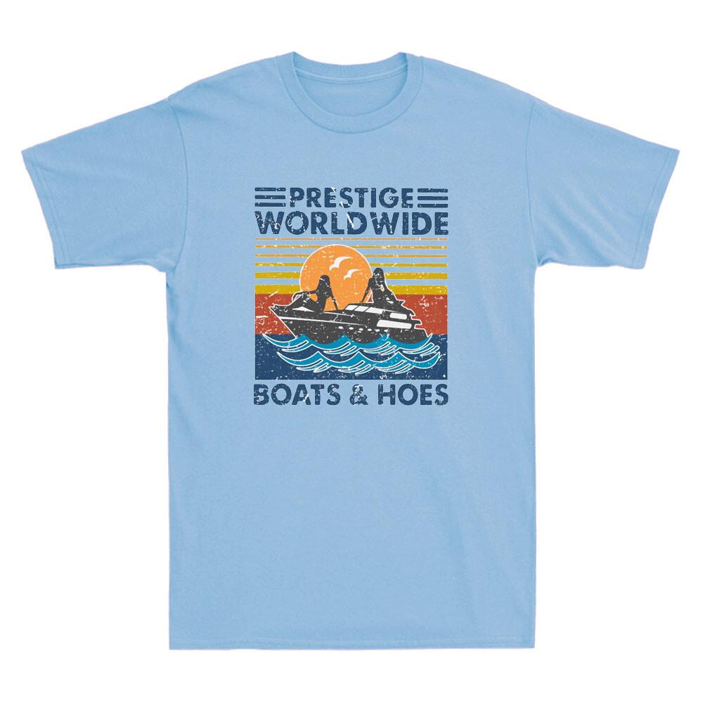 Prestige Worldwide Boats and Hoes Comedy Funny Men s Short Sleeve T-Shirt Unisex T-Shirt XL
