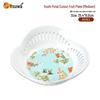 Wuhe Food-Grade Melamine Floral Fruit Plate