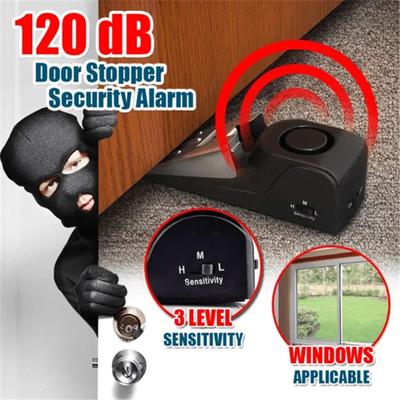 120 DB dveřní zarážka Alarm Alarm klín vloupání Bezpečnostní pípák Stoper Alarm