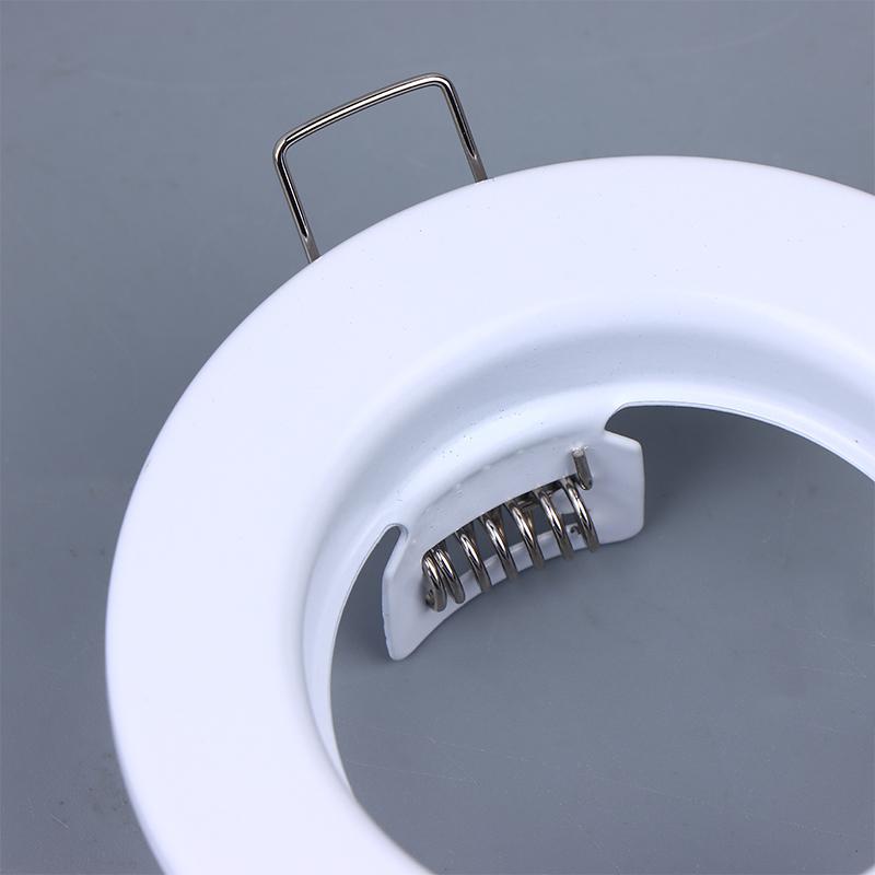 Led Downlights Frame Round Fixture Adjustable Downlight Led Holders Cutout For Mr16 Gu10 Bulb Holder Recessed Led Spot Light