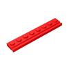 50g/28PCS 4510 1x8 Plate with Groove Building Blocks Moc Accessories Creativity with Brick Toys Children Gift Box