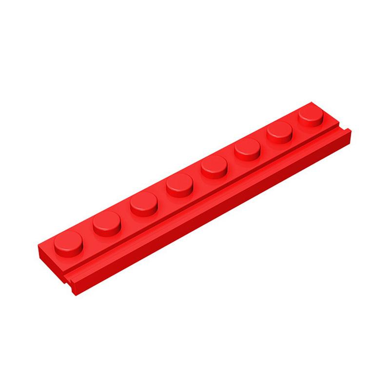 

50 г/28 шт. Пластина 1x8 с пазом 4510 Строительные блоки Аксессуары Moc Креативность с Brick Toys Детская подарочная коробка 50g--28PCS красный