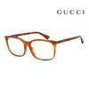 Gucci Eyeglass Frames GG0333OA 002 Square Horn-rimmed Glasses for Women and Men