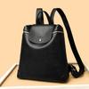 New Spring and Summer Fashion Large Capacity Genuine Leather Women's Bag Trendy Cowhide Backpack Women's Casual Backpack One Shoulder Crossbody