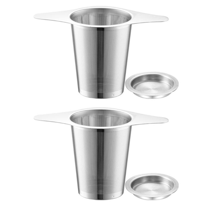 

Wide Handle Tea Infusers Convenient Tea Infuser Tea Filter Large Capacity Tea Steepers for Tea Enthusias 1