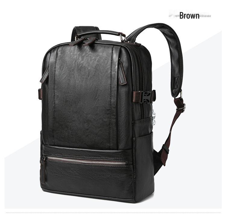 2022 Men's Winter Casual Backpack: Fashionable, Simple, Large-Capacity Outdoor Travel & Laptop Bag