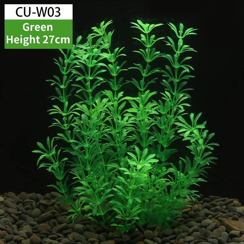 Simulated Aquatic Aquarium Plants Artificial Plastic Grass Fish Tanks Plant