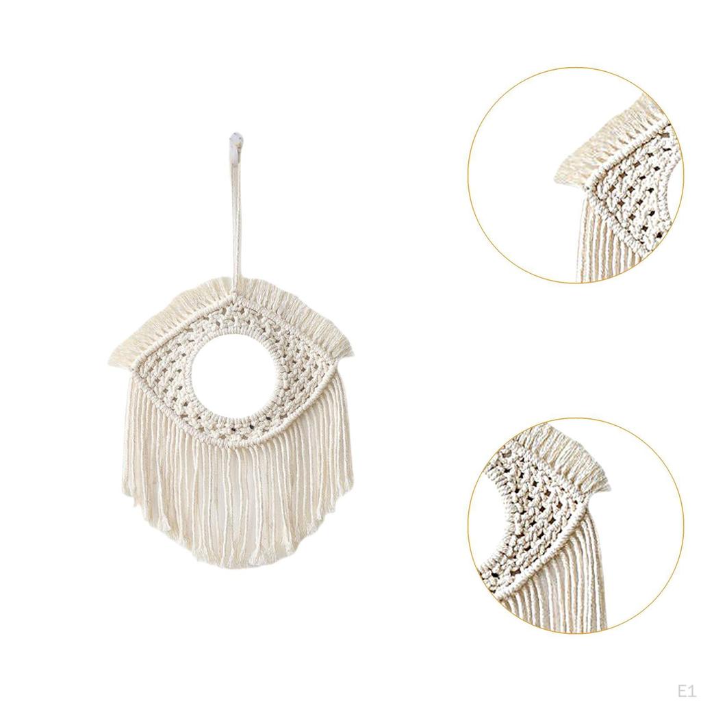 Hängender Wandspiegel Böhmen Fransen Ornament Handgefertigte Dekoration Dekorative Acryl für