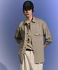 BLACK MOMENT Tech Pocket Shirt Oversized [Sand Beige]