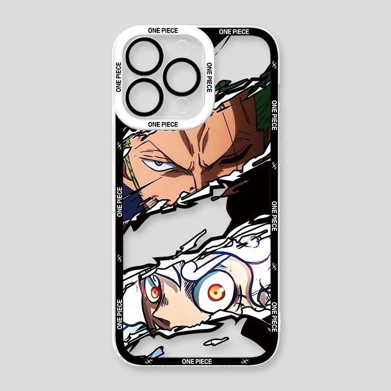 Luxury Comic O-Ones P-Pieces Phone Case For Samsung S26 S25 S24 S23 S22 S21 FE Note20 Note10 Plus Ultra Lite Edge 5G Clear Cover