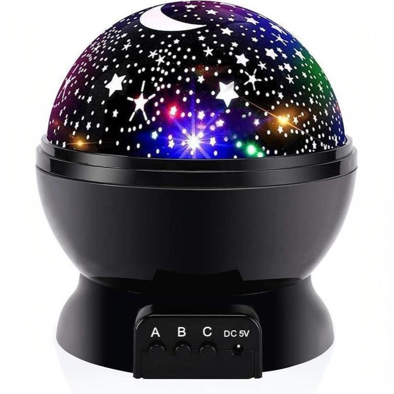 Night Lamp Projector Starry Sky Night Light Projector Decor Lamp Rotating Starry Moon Galaxy Projector Table Light