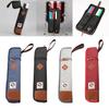 Durable Cotton Padded Drumstick Bag Drum Stick Holder Soft Carrying Case for Sticks Mallets Large Capacity Musical Accessory