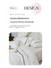 Luxury Five-Star Hotel White Linen Duvet Cover & Bedding Set