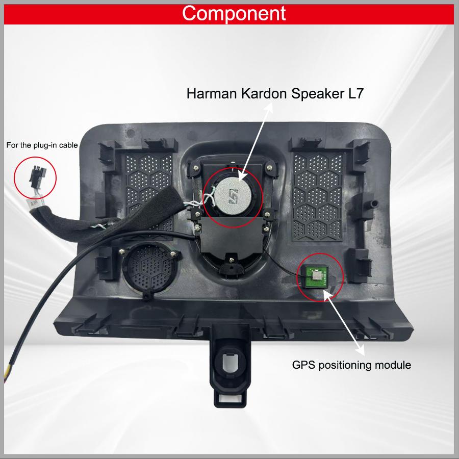 For Land Rover Defender L663 90/110/130 center-mounted speaker instrument gyroscope LED screen soundsystem BQQ1