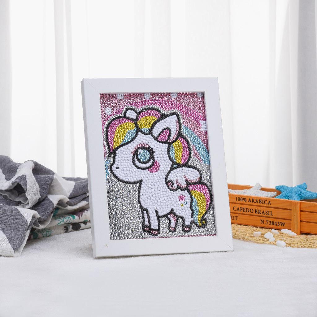 Diamond Painting Handmade DIY Rhinestone Stickers Children's Gift Decorative Painting Bedroom