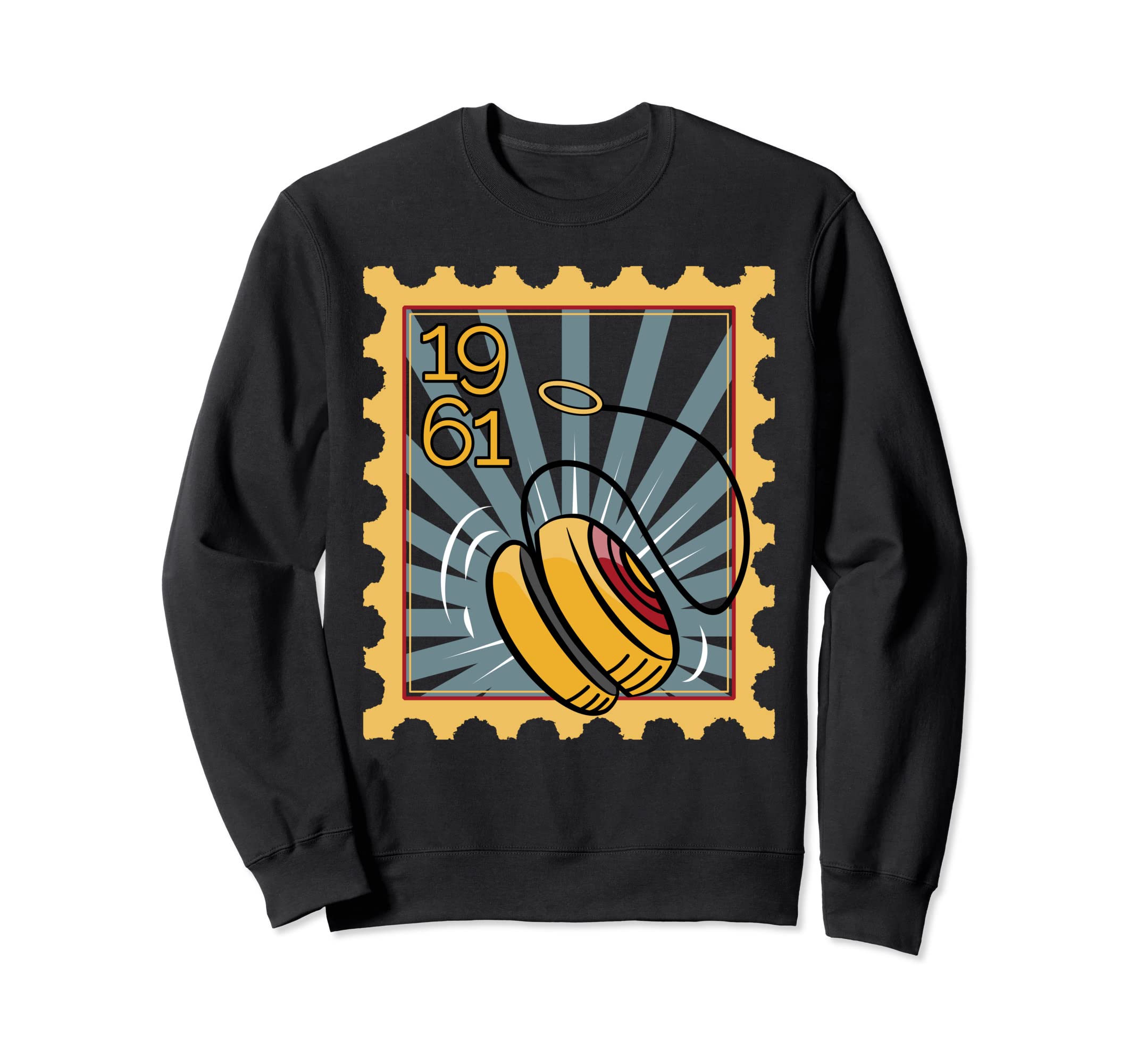

1961 Postage Stamp Sweatshirt Yo-yo чёрный