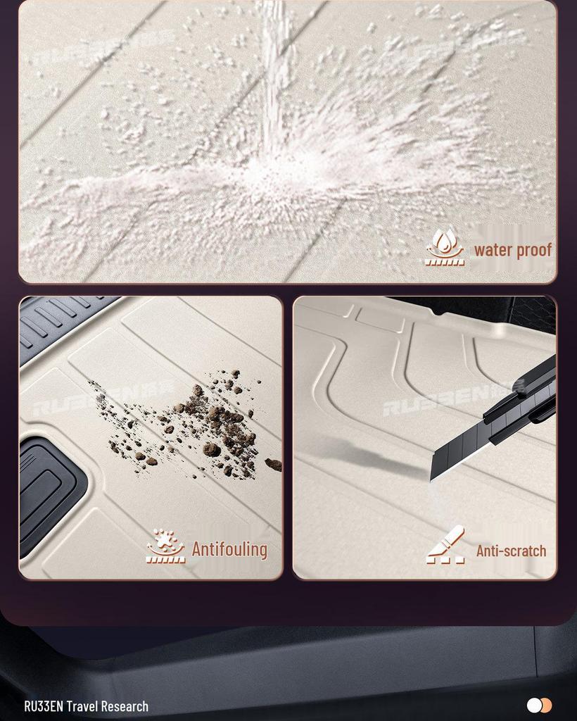 Waterproof Trunk Mat for Ideal i8: 25 Models Compatible, Interior Modification Accessory