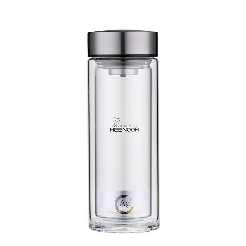 Heenoor XN-9303KT Double-Layer Glass Tea Cup