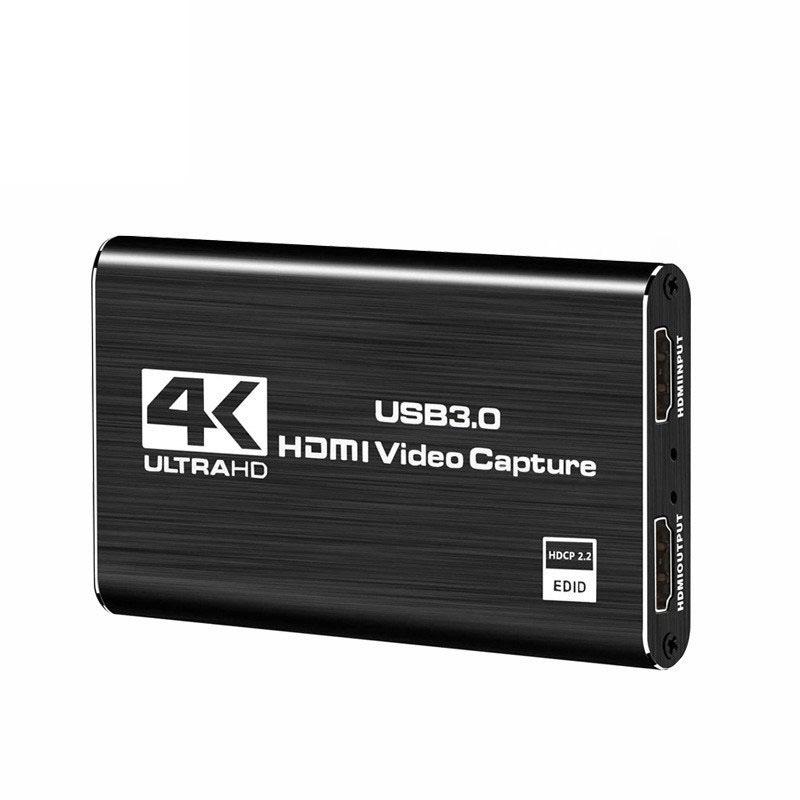 

4K HDMI USB3.0 карта захвата устройство видеозахвата портативное видеозапись потоковая трансляция игр в прямом эфире