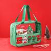Creative Christmas Clear Travel Bags Cartoon Christmas Toiletry Bags Make Up Organizer  Women