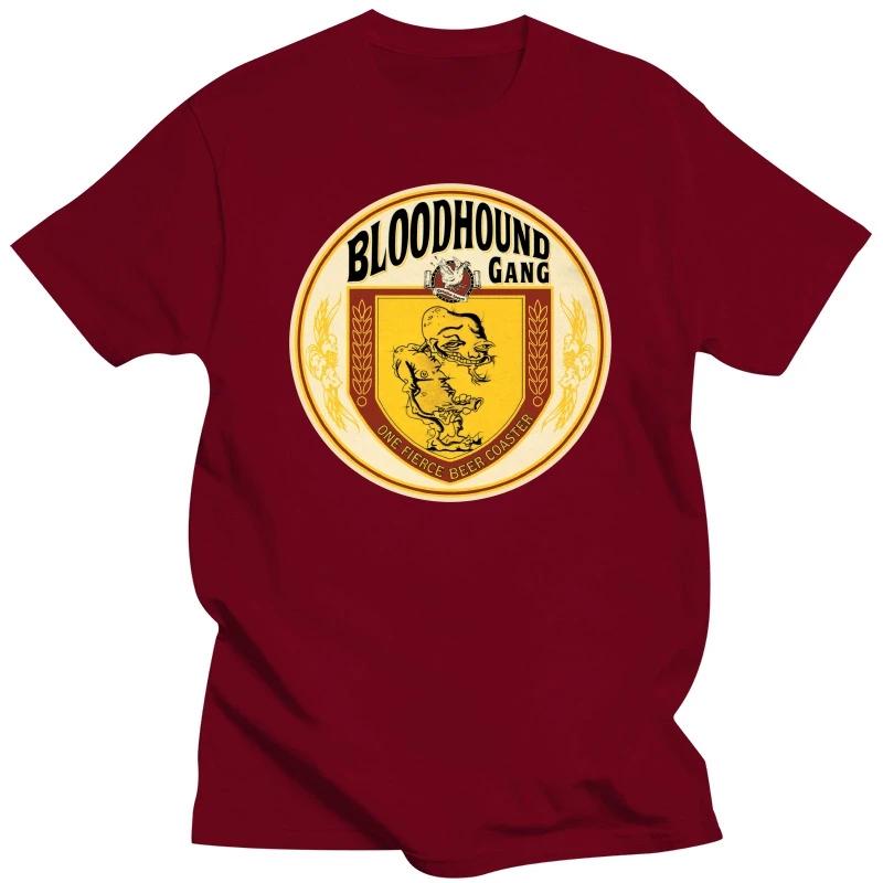 

fashion heavyweight Hot Sale vintage Summer Round Collar Popular BLOODHOUND GANG FIERCE BEER COASTER Mens Black T-Shirt S-5XL 3XL