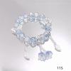 Mori Style Mermaid Crystal Bracelet - Sweet, Versatile Design for Women, Students, and Best Friends.