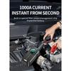 Jump Starter with Air Compressor 1000A 12V 150PSI 38.48Wh Car Battery Jump Starter 6.0L Gas and 3.0L Diesel Smart Jumper with Display and Emergency L