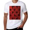 Red Queen Pattern TShirt Plus Size Lightweight Top