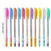 24pcs Metallic Glitter Color Pens, 24 Watercolor Markers. Fine-tip Pens Suitable for Drawing and Doodling, Ideal for DIY Photo Albums, Black Cards