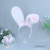Lowering Ear Rabbit Hair Accessories Cosplay Pug Poodle Ears Tail Handmade Simulation Plush Headband