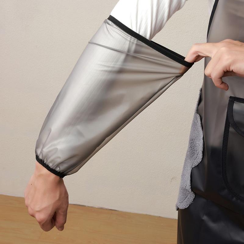 Mâneci impermeabile din Tpu, anti-murdare, pentru curățarea treburilor casnice, mâneci pentru braț, mâneci, manșetă, capac pentru braț, accesorii șorț de bucătărie