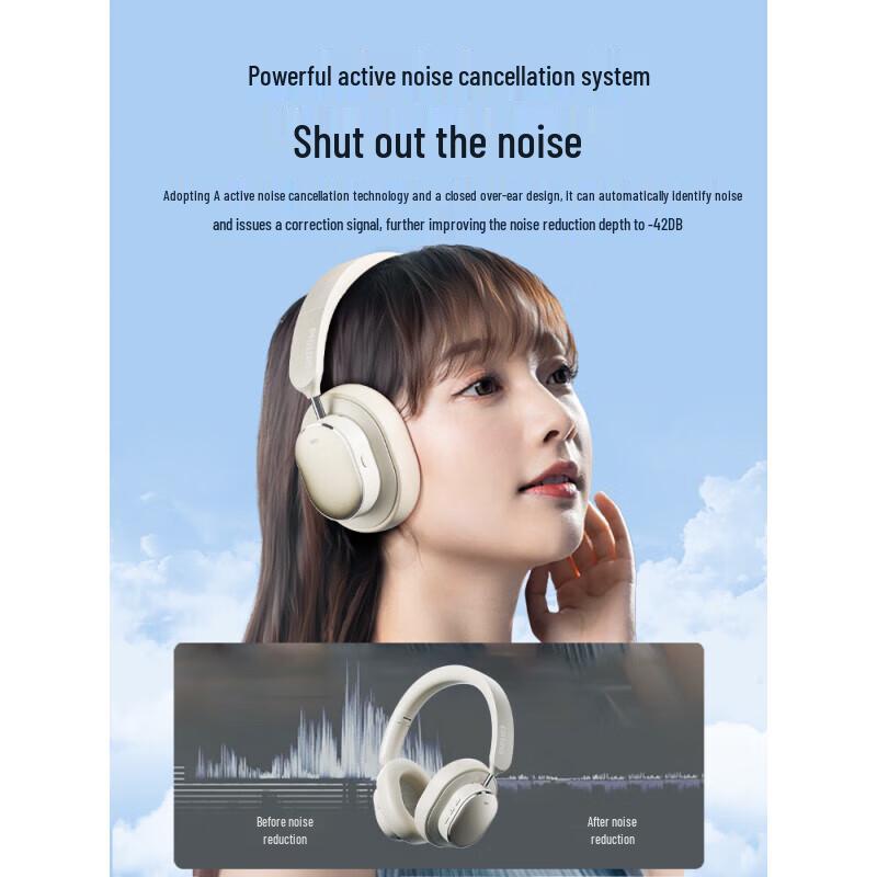 Philips TAH5519 Wireless ANC Over-Ear Headphones