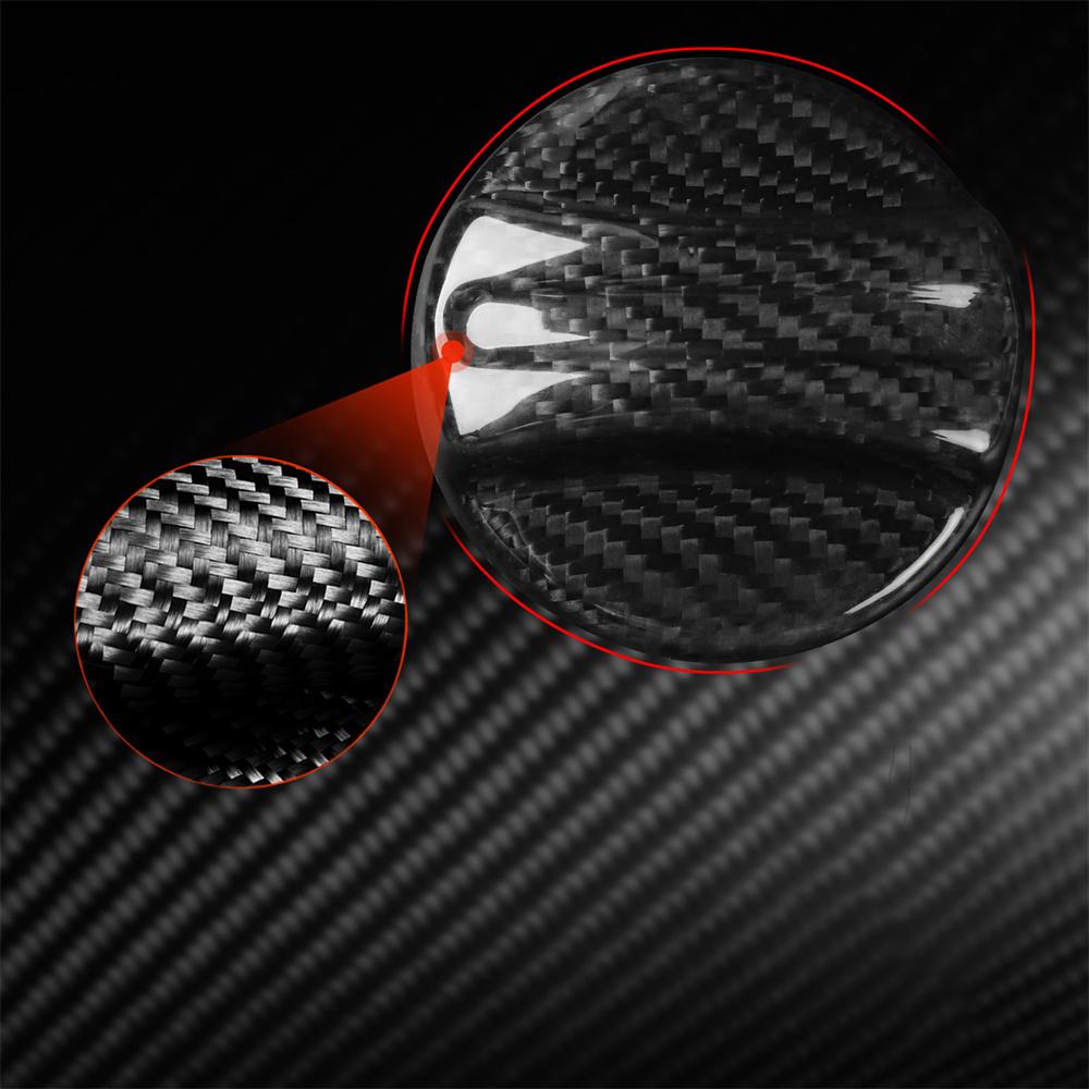 Carbon Fiber Gas Fuel Cap Cover For BMW 3 Series F30 E36 E46 E39 E90 E92 E93 M3