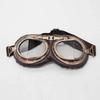 [ZCJSZP] New Retro Goggles Vintage Pilot Goggles Protective Gear Glasses Auto Bike Luther Cafe Scooter Eye Protect Supplies Upgrade