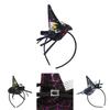 High-quality Witch Hat Headband For Cosplay And Halloween Prop Wizard Party