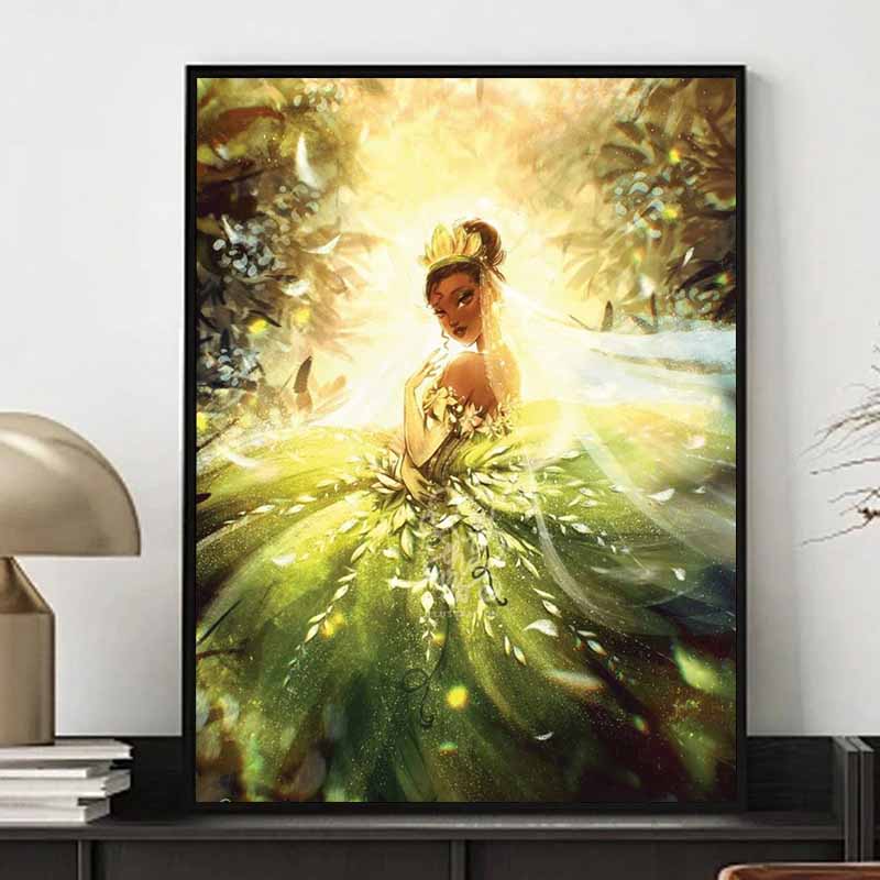 Disney Diamond Painting 5D The Princess and The Frog Cartoon Movie Cross Stitch Embroidery Craft Gift Home Decor