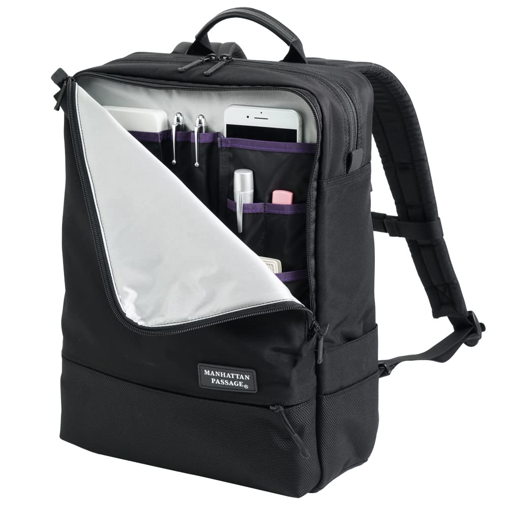 5416BK City Dobrze Zorganizowany Est 2 [Manhattan Passage] Plecak, (czarny)
