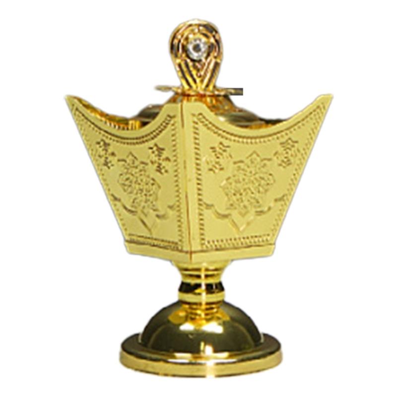 Middle East Incenses Burners Arabian Fragrances Diffuser Bakhoor Burners Metal Craft Ornaments Incenses Holder Home Office Decor