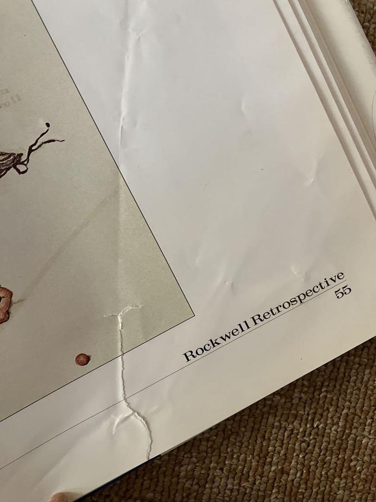 [USED] Norman Rockwell Norman Rockwell Art Collection Illustrations Foreign Book