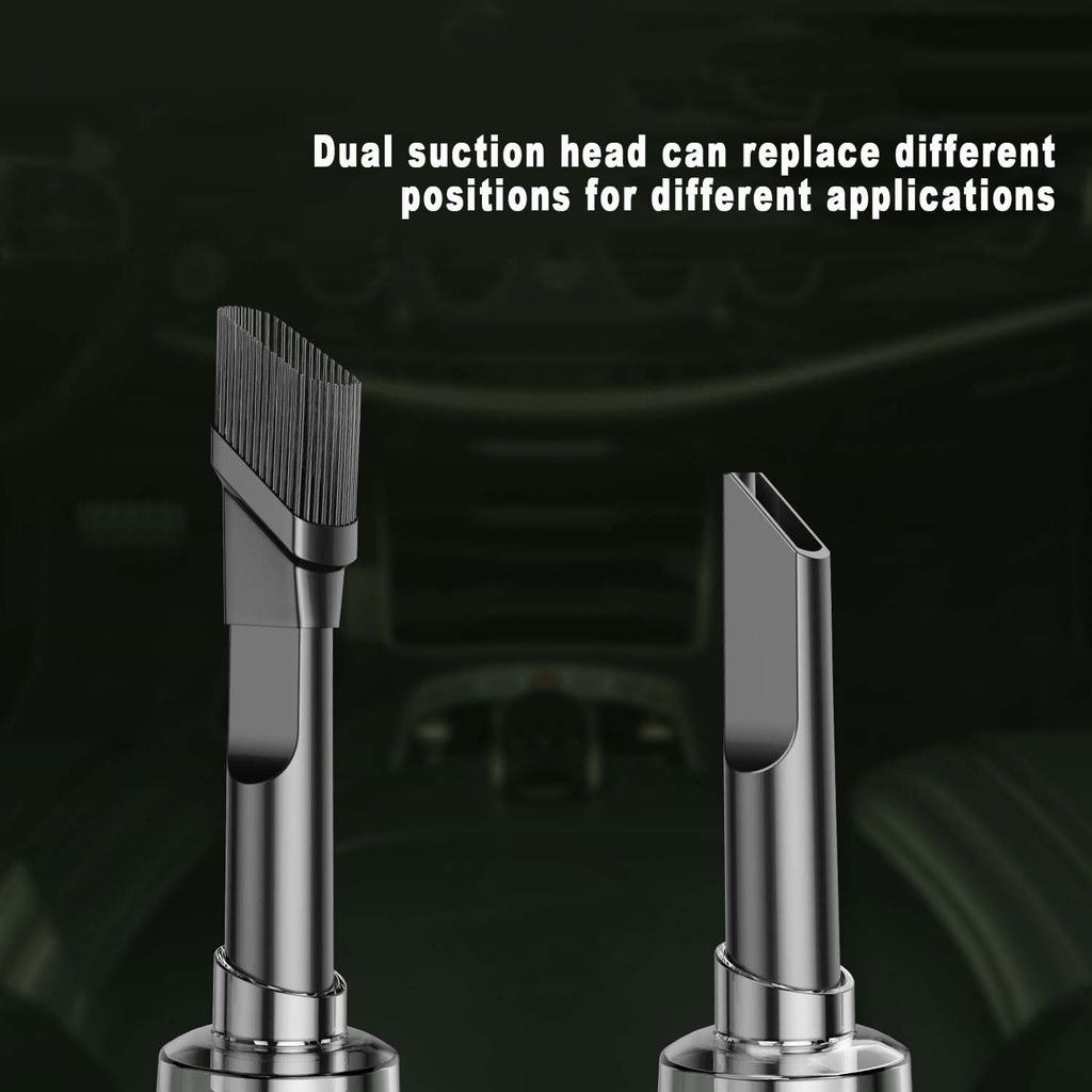 Digital Display Wireless Car Vacuum, High Power Handheld Strong Suction Cleaner for Home and Automobile Dual Application