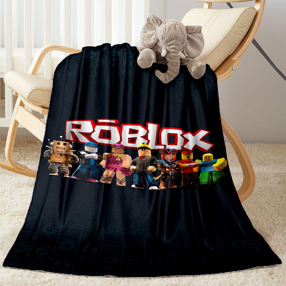 Roblox 301 Coperta Calda Decorativa Perfetta per Biancheria da Letto Picnic Ufficio per Tutte le Stagioni Calda Decorazione Regalo Perfetto per Parenti e Amici