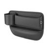 Car Faux Leather Cup Holder Gap Bag Car Seat Gap Filler Organizer