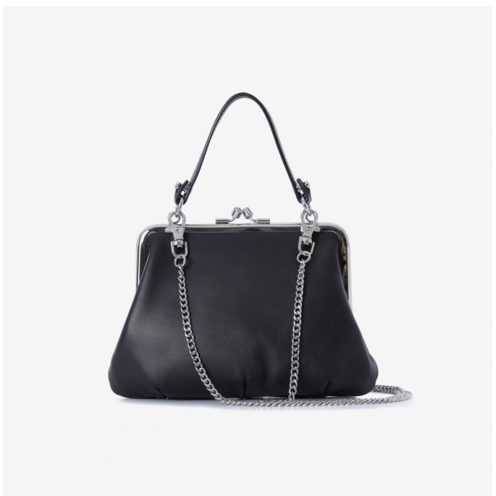 Vivienne Westwood 4b010005w L001l N403 Granny Nappa Frame Pulse Chain Tote