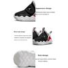 New Jordan 23/7 Anti Slip Wear Resistant Low Top Toddler Shoes Black Red White Infant And Toddler DQ9294-061