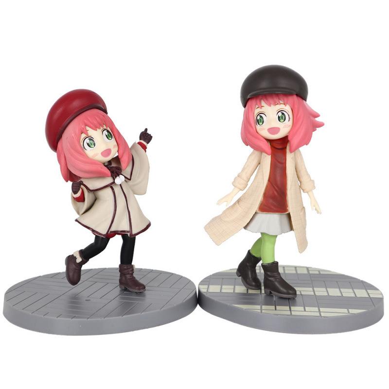 אנימה משחק ריגול בית משחקים פריפריה גרסת Q תרמיל דמות אנייה נערה יפה דו-ממדית קישוט למחשב לרכב