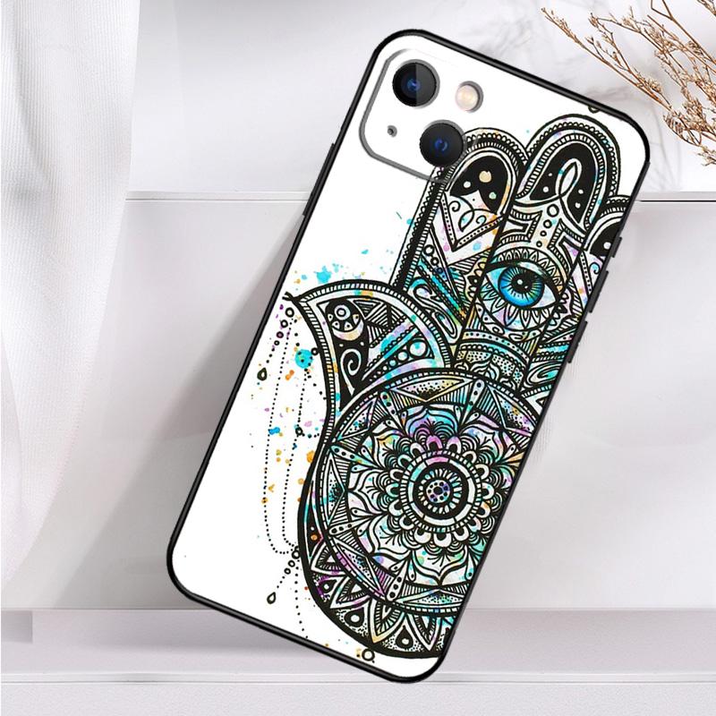 Hamsa Hand of Fatima Shockproof Case For iPhone 17 16 Pro Max 11 14 15 Plus 12 13 Mini 16e 17 Air Phone Cover