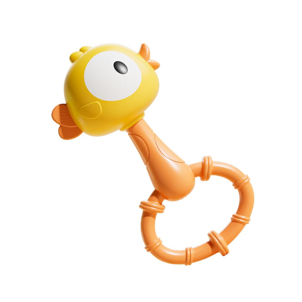 Baby Rattle Shaker Toy For Early Development Safe ABS Plastic Grasp Training Sensory Auditory Stimulation Shake Bell Toy
