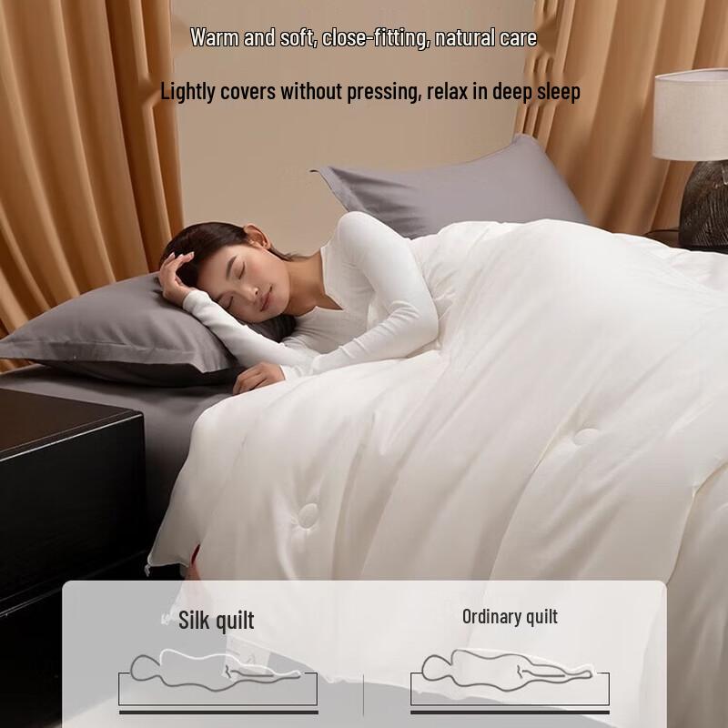SILKUEEN Tussah Silk All-Season Duo Duvet