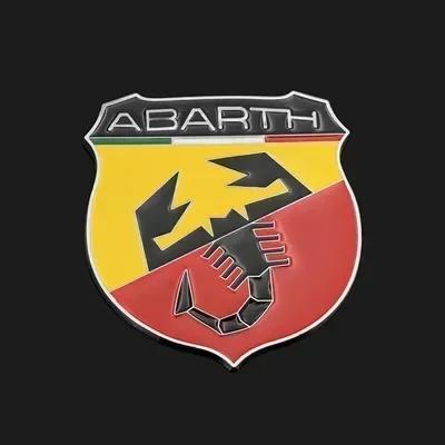Car Metal Flat Hood Emblem Front Badge Logo Fit For Giulia Giulietta 159 156 MITO Stelvio Fiat 500 Abarth 595 695 Punto TIPO