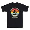 Prestige Worldwide Presents Boats And Hoes Vintage Men's T-Shirt Black Retro Tee Unisex T-Shirt